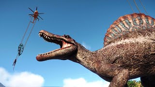 Carnivores Dinosaurs Roar And Fight Battle Royale  Tyrannosaurus Rex Gojirasaurus  JWE2 [upl. by Aiciram]