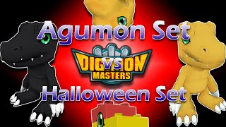 GDMO  Halloween Set VS Agumon Set [upl. by Ostler]