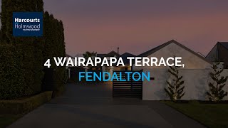 FOR SALE  4 Wairarapa Tce Fendalton  Jamin Marshall amp Kezia Parsons Harcourts Holmwood [upl. by Okimat230]