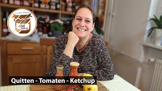 QuittenKetchup herzhaftpikant und lecker Leicht gemacht und lange haltbar [upl. by Oletha695]