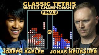 16 YO UNDERDOG vs 7TIME CHAMP  Classic Tetris World Championship 2018 Final Round [upl. by Demb]