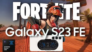 Samsung S23 FE en Fortnite Mobile  La Temporada 3 es un locura 😱 exynos 2200 GOD [upl. by Isaiah]