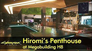 Hiromis Penthouse Megabuilding H8  Cyberpunk 2077 [upl. by Iny851]