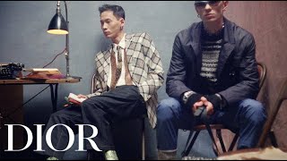 The Dior Mens Fall 2022 Campaign [upl. by Alemahs]