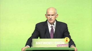 Giorgos Papandreou auf der BDK 2011 [upl. by Plantagenet177]