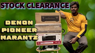 Stock Clearance Denon 1800h  Marantz NR1510  Pioneer vsx935  72ch and 52 ch av receiver sale [upl. by Bernete]