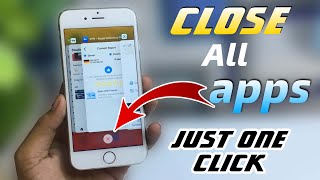 Clear All Recents apps in iPhone in just one Click  How to Clear all Apps on iPhone with one Click [upl. by Noed538]