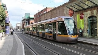 Dublin Ireland LUAS TramLight Rail [upl. by Earahc]