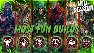 The Most FUN Builds To Play In Diablo 4 Season 6 [upl. by Aihsitan692]