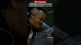 Everytime Paulie ‘Walnuts’ Gualtieri Got Hit In The Balls  The Sopranos [upl. by Erickson]