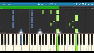 Coldplay  Clocks  Piano Tutorial  How to play Clocks Synthesia [upl. by Carie]