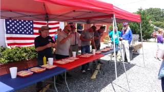 Ebenezer Grill 4th of July Hot Dog Eating Contest [upl. by Anyala855]