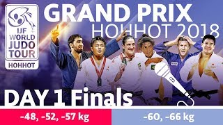 Judo GrandPrix Hohhot 2018 Day 1  Final Block [upl. by Massimo]