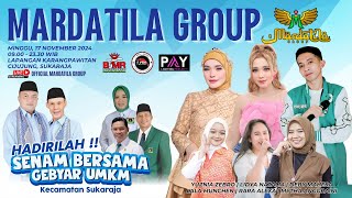 KONSER MARDATILA GROUP  LAP KARANGPAWITAN CIJUJUNG SUKARAJA  BOGOR  MINGGU 17 NOVEMBER 2024 [upl. by Aligna]