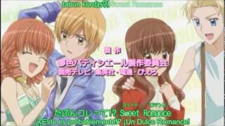 Sweet RomanceOpening de Yumeiro Patissiere Professionalsub Español Romaji [upl. by Enelcaj]