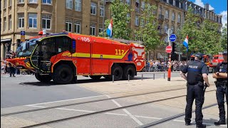 Parade Militaire de la Fete Nationale 2024  Luxembourg [upl. by Bobker]