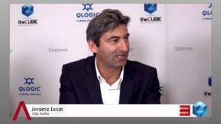 Jerome Lecat  Oracle OpenWorld 2014  theCUBE Studio QLogic [upl. by Bubalo]