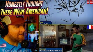 American Reacts to HUGELY Popular European Songs That Rocked America [upl. by Lamak704]