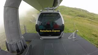 Switzerland  Gondola  Zermatt to Klein Matterhorn [upl. by September]