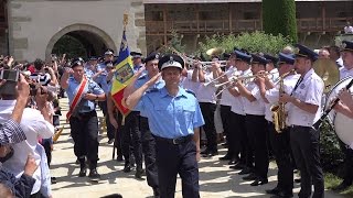 Defilare și fanfară militară la hramul Mănăstirii Putna 2016 [upl. by Noby26]