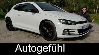 VW Volkswagen Scirocco GTS the GTI FULL REVIEW test driven 2016 [upl. by Nalyak]