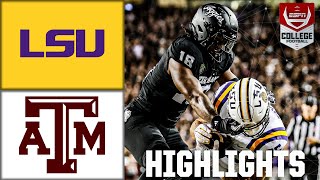 LSU Tigers vs Texas AampM Aggies  Full Game Highlights  ESPN College Football [upl. by Jenks]