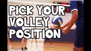 VOLLEYBALL POSITIONS EXPLAINED ⎮How to Choose Your Volleyball Position [upl. by Englebert218]