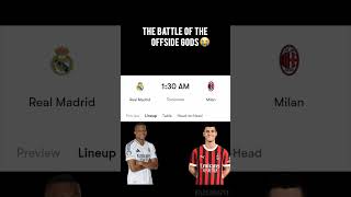 AC Milan vs real Madrid be like 💀 football memes shorts [upl. by Zicarelli]