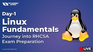 Linux Fundamentals Day 1 Journey into RHCSA Exam Preparation [upl. by Tonya]