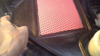 Engen air filter replacement Dodge Grand caravan [upl. by Vidal]