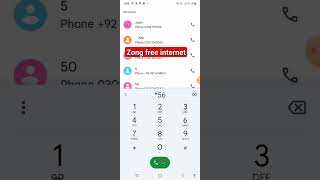 zong free internet 2gbzong free internet code 2023free internet vpn 2023 pakistan [upl. by Ervine]