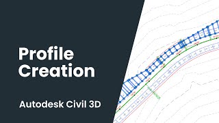 Civil 3D Profile Creation [upl. by Palila]