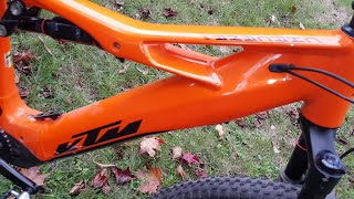 KTM Macina Chacana 293 orangeblack Bosch E Fully Modell 4K Video [upl. by Enida]