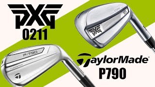 PXG 0211 Irons v TaylorMade P790 Irons [upl. by Julia298]