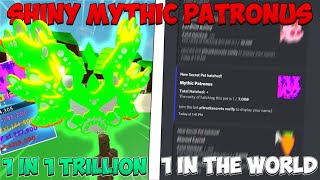 😱The FIRST SHINY MYTHIC Patronus  70000000000😱 [upl. by Gavan]