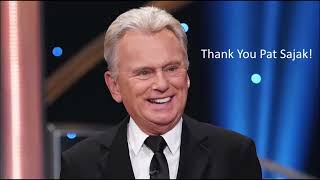 Thank You Pat Sajak [upl. by Reld]