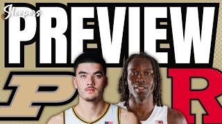 Purdue vs Rutgers Preview and Predictions [upl. by Socram]