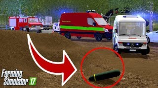 LS17  Bombenfund auf Baustelle Großeinsatz für Feuerwehr und Bauhof Weber 🚨💥 [upl. by Calypso878]