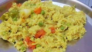 Matar Pulao rice recipe in Kannada [upl. by Desireah]