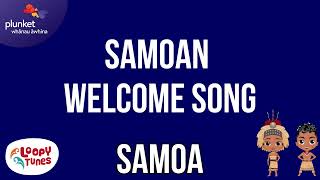 Samoan Welcome Song  Lyric Video [upl. by Airotcivairam503]