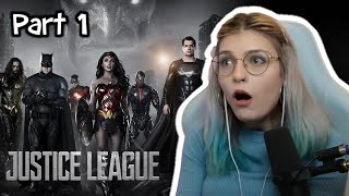 Zack Snyders Justice League FIRST TIME REACTION Part 1 [upl. by Laurentia]