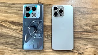 Infinix GT20 Pro vs iPhone 15 Pro Max [upl. by Arik306]