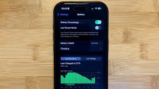 How to Display Battery Percentage on New iPhones [upl. by Aneek866]