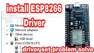 NodeMCU esp8266 Install Driver CH340bangla tutorial [upl. by Elcin830]