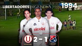 Universitario 21 DIM col  Año 1994  Partido completo  Copa Libertadores ⚽🎞 [upl. by Eggett552]