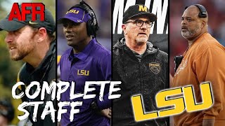 LSU Completes Defensive Staff  How Duties Will Be Divided [upl. by Akcirehs957]