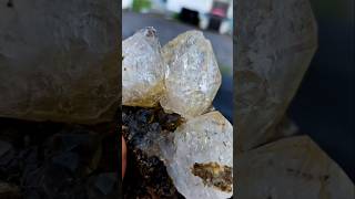 INSANE Herkimer Diamond 💎 Cluster on the Matrix YouTubecreators [upl. by Uchish]