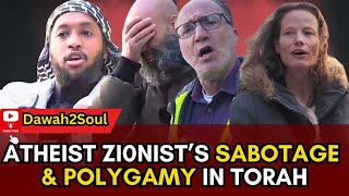 Zionists Gambit To Destroy Christian Muslim Discussion amp Christian Lady Siraaj  Speakers Corner [upl. by Tabby]