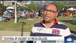 KNSDSD quotFestival of Colorsquot at Mesa College [upl. by Elset530]