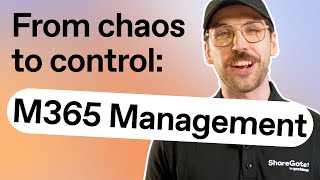 From chaos to control M365 management [upl. by Sema]